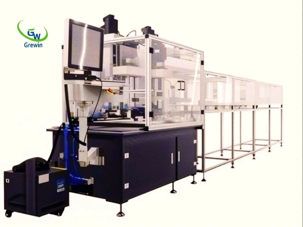 CNC flat wire vertical winding machine